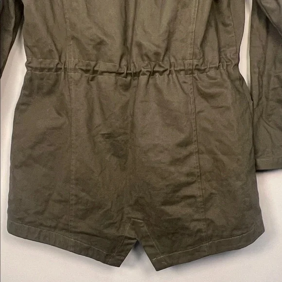 Betabrand Women's Gray Hue of Green Utility Jacket Coat‎ Size Small - Picture 7 of 8